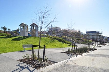 Well-designed development works with existing topography and minimises earth working and the need for retaining structures.