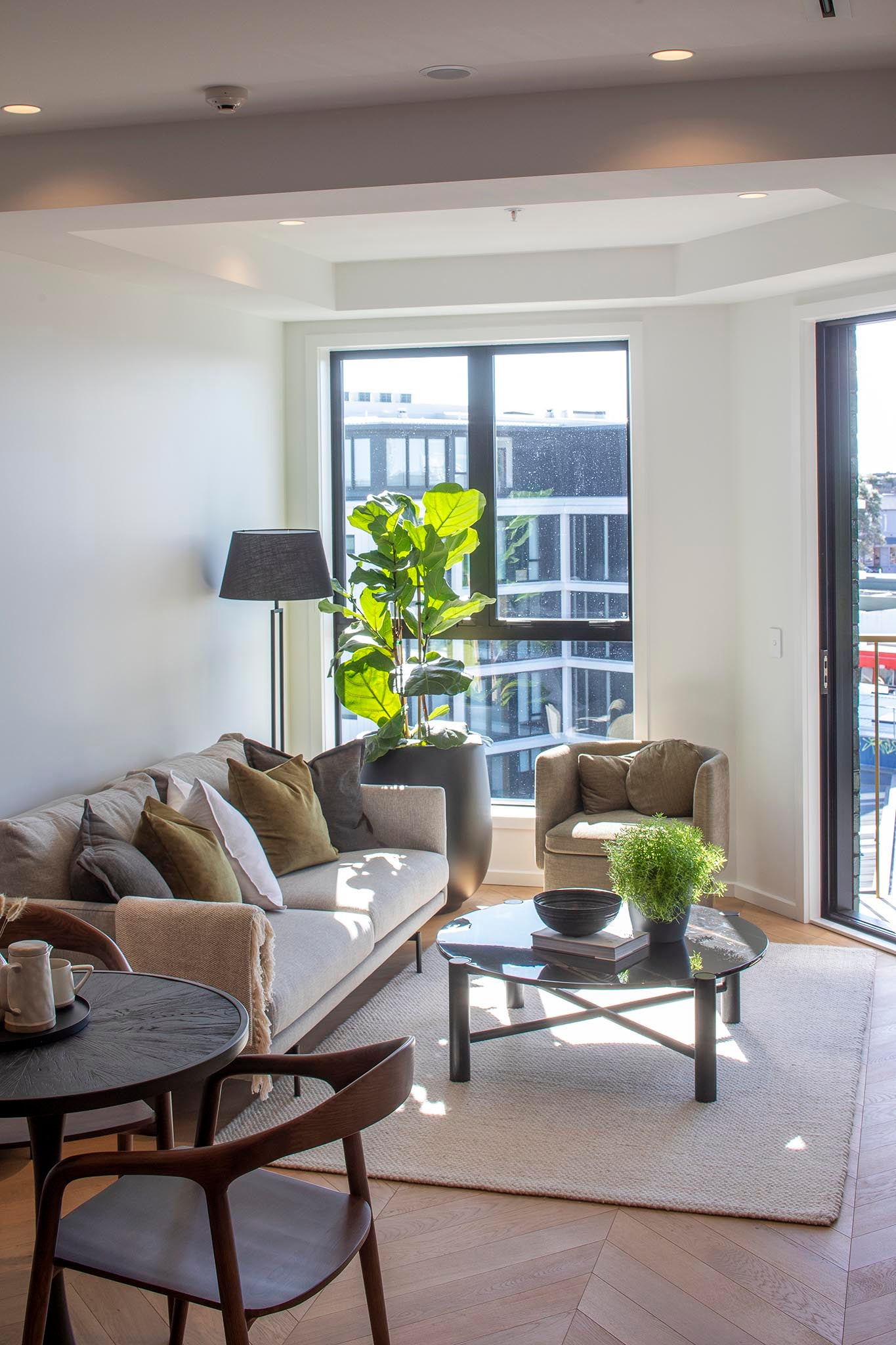 Floorplan showing commercial spaces.