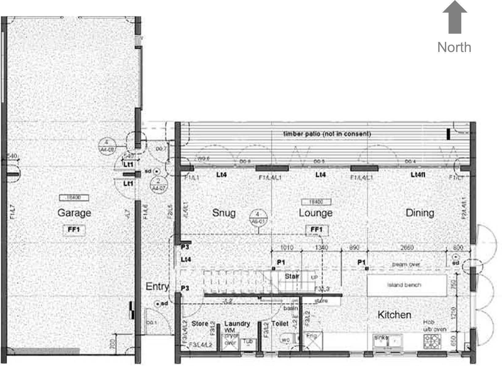 Ground floor layout