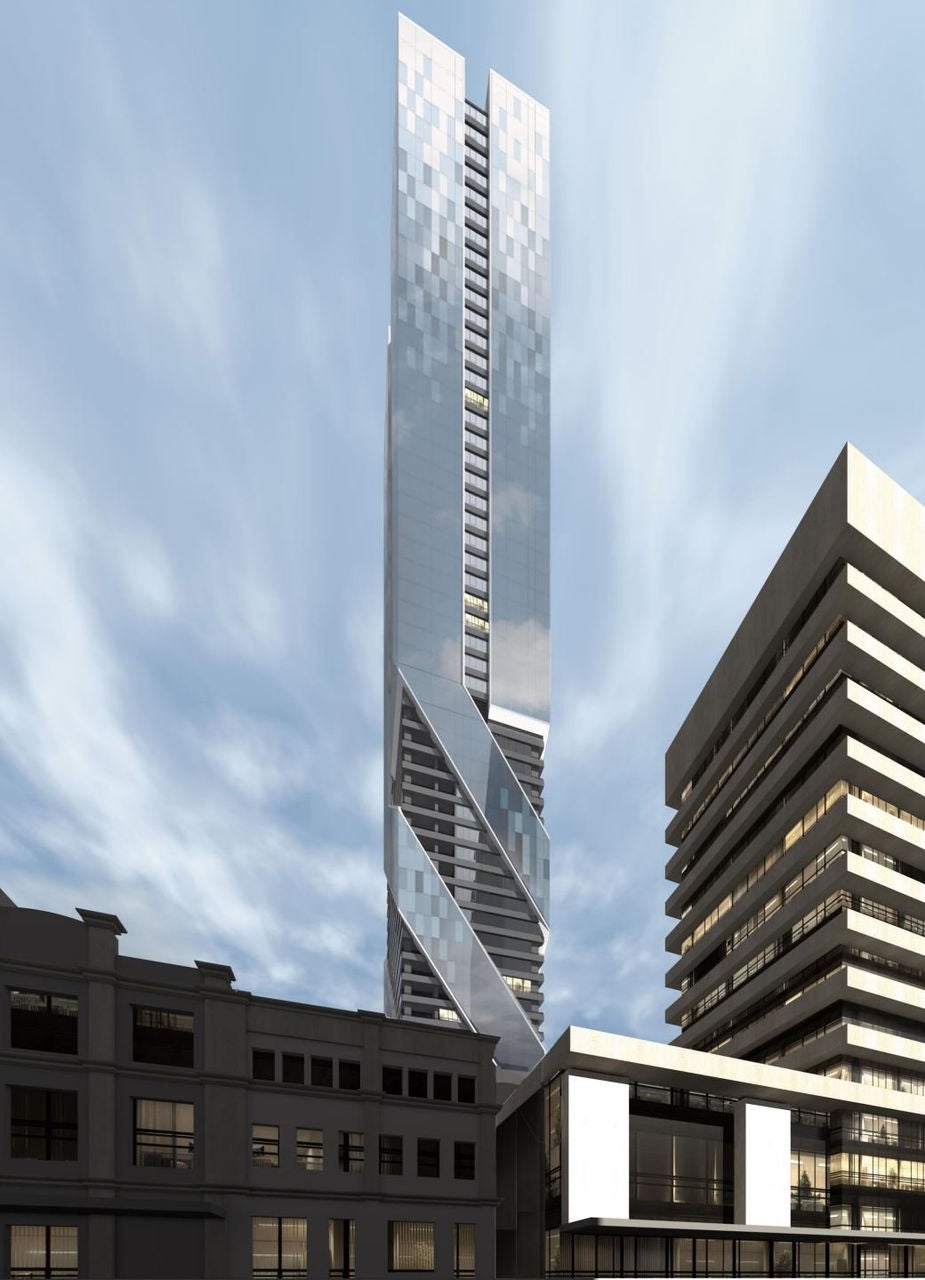 Massing and articulation concept.