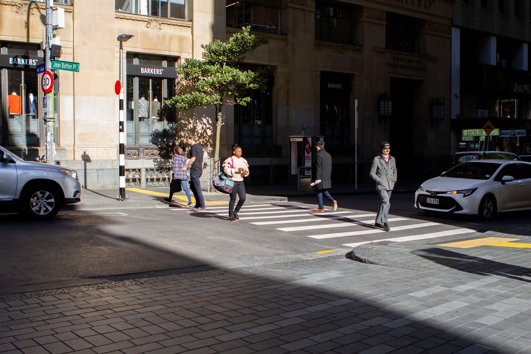 Stage 2 - Shortland Street zebra crossing