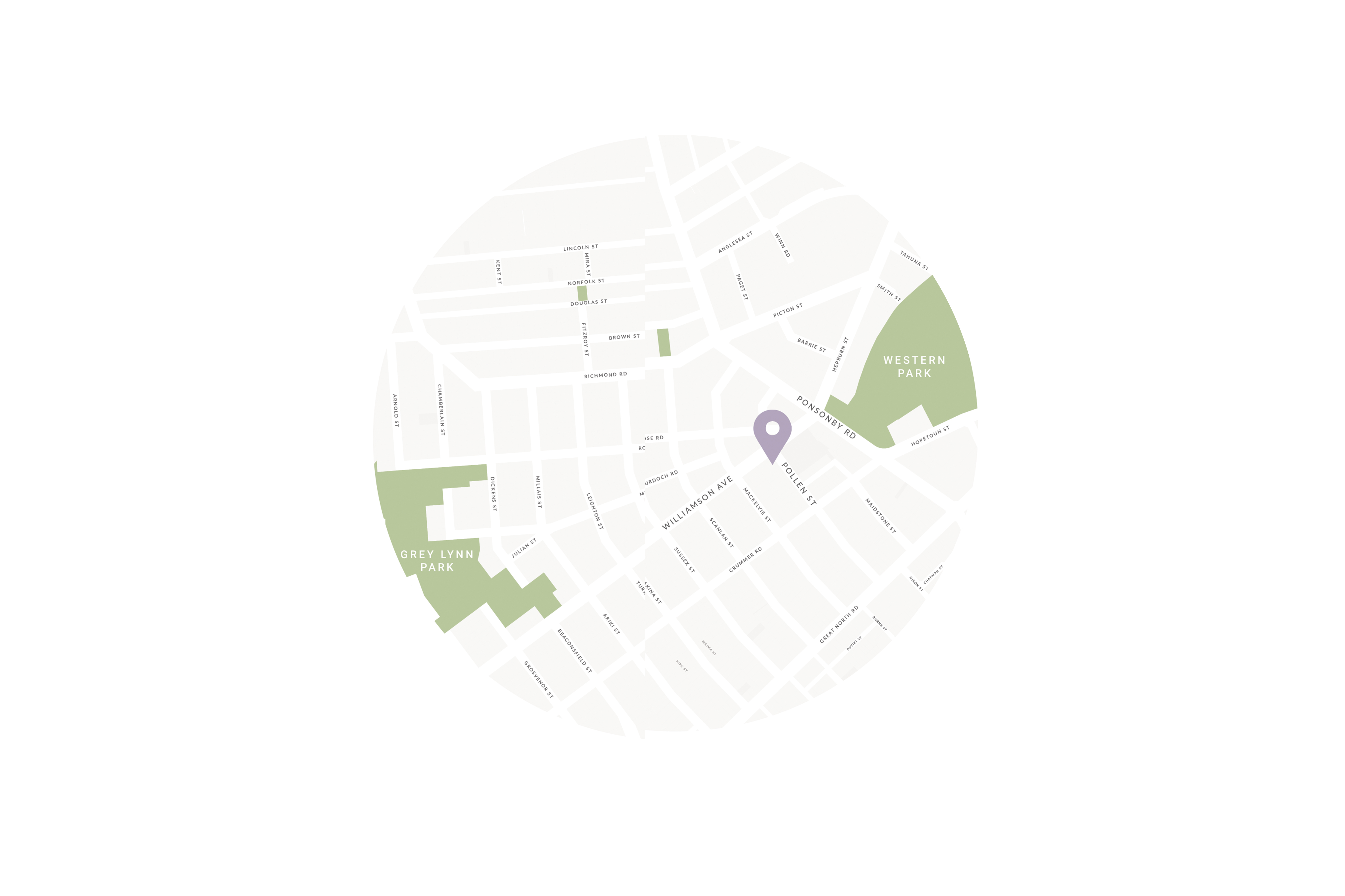 Green spaces illustration