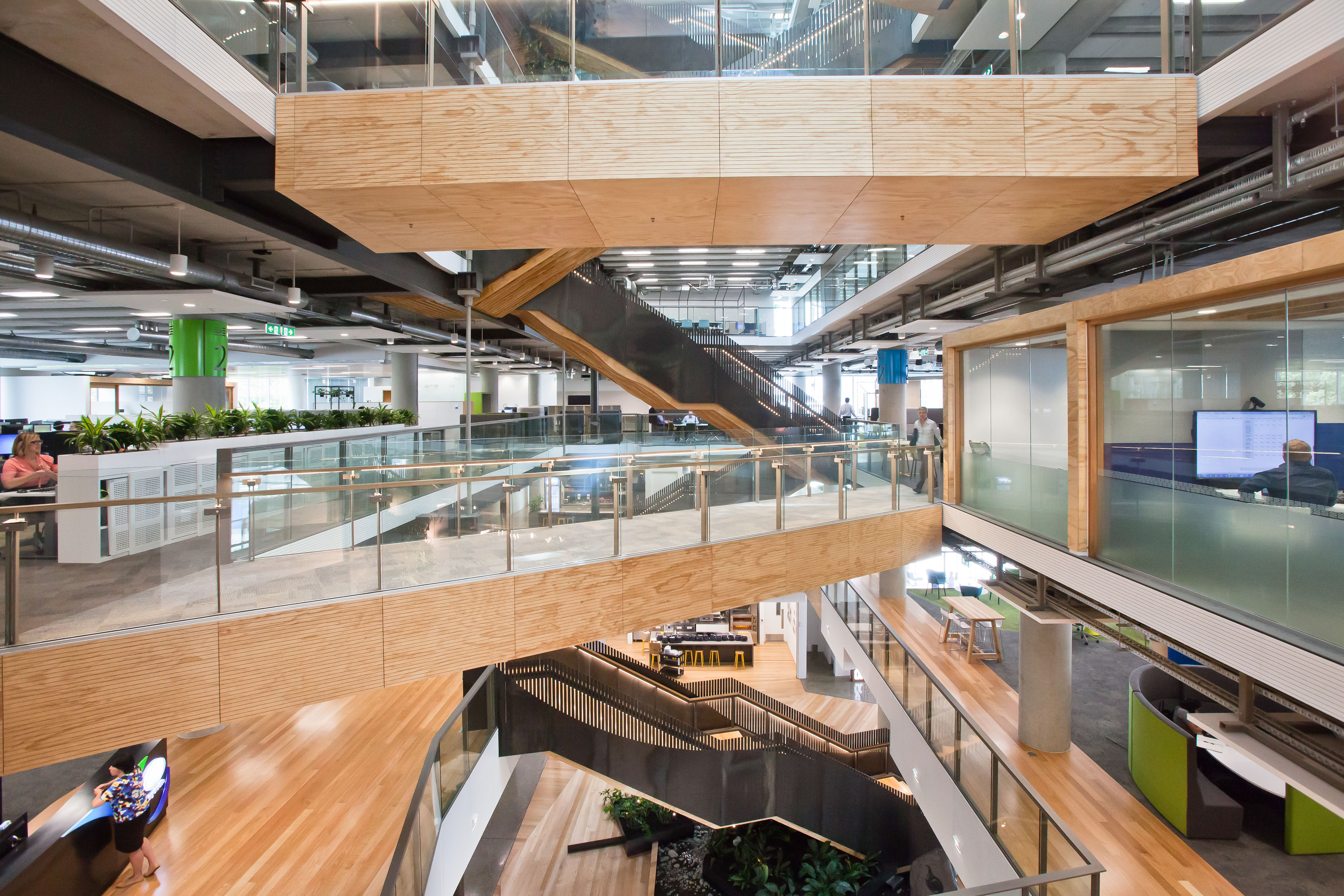 Balance of natural and artificial light at Fonterra